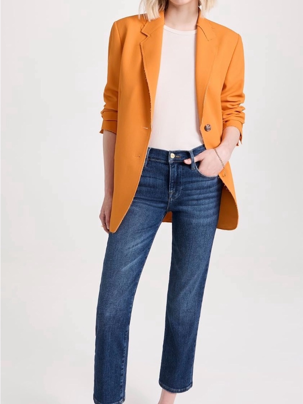 FRAME “Le High Straight” - Bestia Wash
